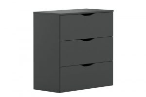 Бесикс Комод KOM3S (черный) ГК Black Red White (BRW/БРВ)
